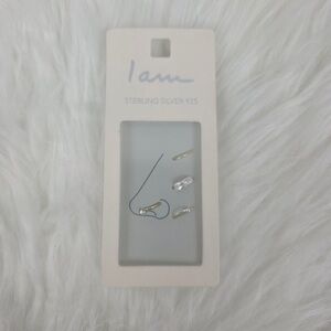 Iam Sterling Silver 925 Nose Ring Set